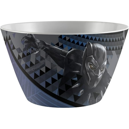 Zak Designs BPMC-0361 Marvel Comics Kids Soup Bowl, 27 oz, Black Panther
