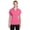 Bright Pink, variant on Sport-Tek LST640 Ladies PosiCharge RacerMesh Polo, Black, XS
