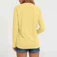 thumbnail image 6 of zaveiop Cardigan for Women Trendy Lightweight Soft Thin Long Sleeve Open Front Cardigans Casual Breathable Cover Ups Dusters (Yellow, L), 6 of 9
