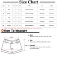 thumbnail image 3 of Aloohaidyvio Women's 2024 Summer High Waisted Denim Shorts Elastic Waist Wash Casual Jeans Short with Pockets, 3 of 6