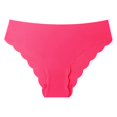thumbnail image 2 of Women’S Smooth Scalloped Briefs Cooling Soft Comfortable Daily Underwear Cooling Underwear, 2 of 3