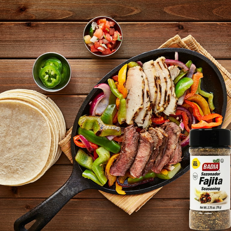 Steak Fajitas Chicken Fajita Spice Mix Badia Fajita Seasoning Oz