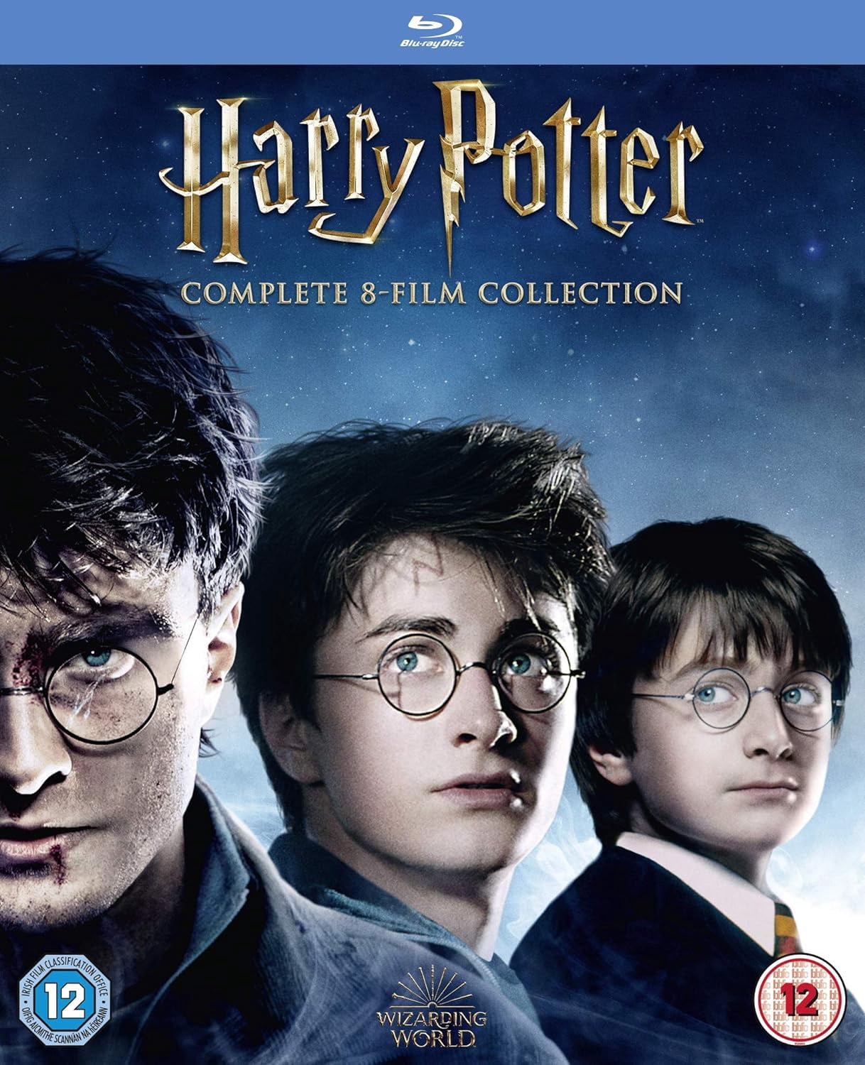 ハリーポッター 8-Film Collection Blu-ray warner brothers uk, Blu-ray, Harry Potter complete 8-film