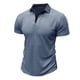 thumbnail image 2 of Camisas de Manga Larga para los Hombres Raya Impresión Gira-Abajo Botón de Cuello Blusa Casual, Camisas de Vestido para Hombre, 2 of 6