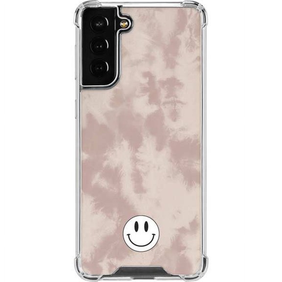 Skinit Tie Dye Taupe Tie Dye Galaxy S22 Plus Clear Case
