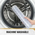 thumbnail image 7 of HITSLAM 40"x16" Extra Long Bathtub Mat-2 PACK Non Slip Shower Mat with Drain Holes and Suction Cups,Machine Washable Bath Mat,Clear, 7 of 7