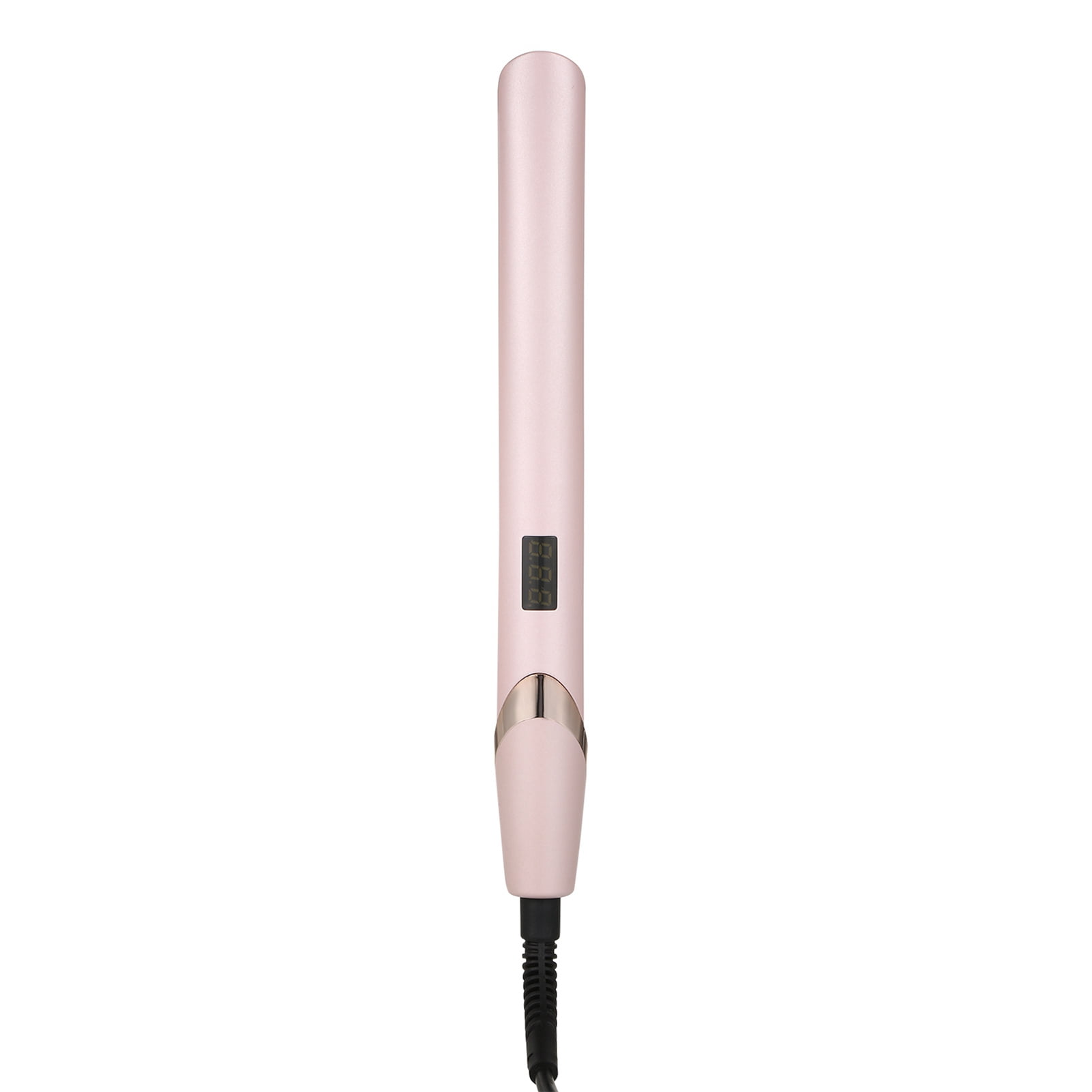 Display Hair Straightener 2 in 1 Temperature Adjustable Hair Straightening Curler with LCD Screen for Salon Home