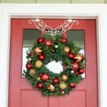 thumbnail image 5 of Village Lighting 30 in. Pre-Lit LED Wreath - Christmas Classic, 5 of 9