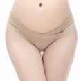 thumbnail image 2 of LNKOO Womens Cotton Maternity Underwear Healthy Maternity Pregnancy Panties Postpartum XXL Nude, 2 of 6