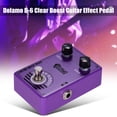 thumbnail image 5 of Dolamo D-6 Clear Boost Guitar Effect Pedal Purple Guitar Pedal Boost Effects True Bypass for Electric Guitar, 5 of 7