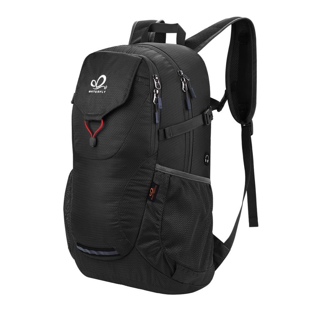 WATERFLY Lightweight Packable Foldable Hiking Backpack Travel Daypack