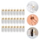 thumbnail image 3 of 50 frascos de perfume rellenables de vidrio transparente con gotero para aceites esenciales de 3 ml, 3 of 6