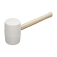 thumbnail image 4 of Martillo de goma con mango de madera, cómodo martillo de goma para colocar baldosas. 1050g, 4 of 9