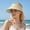 Beige, variant on PRINxy Women's Roll-Up Wide Brim Straw Sun Visor Hat, Lightweight Portable UV Protection Hat for Summer Beach Hiking Activities Beige