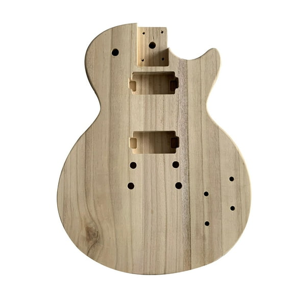 Unfinished Electric Guitar Body Maple Wood Blank Guitar Barrel for PB Style Bass Guitars DIY Parts