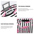 thumbnail image 5 of Xecao Flamingos print Elastic Luggage Cover, with double-sided print , is perfect for travel, business, and daily use, 5 of 9