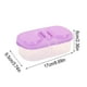 thumbnail image 5 of Uuiauoio Refrigerator Organizer Storage Bins with 2 Compartment, plastic Kitchen Box for Freezer Fridge Space Saving, Food Preservation Containers for Snacks and Dry Goods, 5 of 5