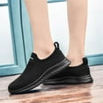 thumbnail image 5 of Siilsaa Women's Go Walk Flex Slip-ins-Relish Sneaker(Black,7), 5 of 5