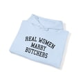 thumbnail image 4 of Butcher Wife Husband Wedding Engagement Hoodie, Gifts, Hooded Sweatshirt, 4 of 4