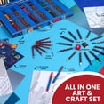 thumbnail image 4 of Art Case Marvel Spiderman & Avengers con crayones, marcadores y lápices, 4 of 6