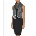 thumbnail image 3 of Calvin Klein® Women's Monogram CK Logo-Print Pashmina Wrap Scarf A1WS6683 Color "bsh", 3 of 6