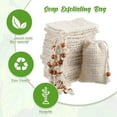 thumbnail image 4 of Paquete de 40 bolsas exfoliantes de jabón, bolsa de jabón en barra de malla de sisal con cordón para uso en el baño y la ducha, 4 of 5