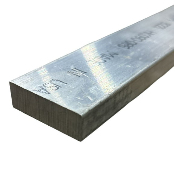 1/2" x 1-1/2" x 15", 6061-T6511 Aluminum Flat Bar