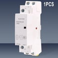 thumbnail image 1 of 1PCS 2 Pole 4 Pole 25 Amp NO//NO+ ACContactor Normally Open DIN Rail 2NO, 1 of 6