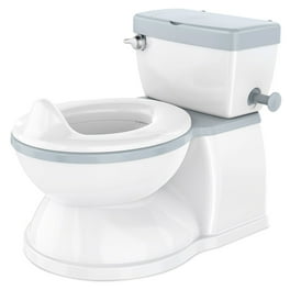 Real Feel 2 in 1 Potty with Wipes Storage Flushing Sounds Disposable Liners Realistic Toilet Easy to Clean Assemble Jool Baby Aqua Walmart