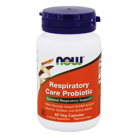 NOW Foods - Respiratory Care Probiotic - 60 Vegetarian (Best Foods For Respiratory Health)