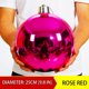 thumbnail image 3 of 1 bola decorativa navideña de 150 mm a 250 mm para árbol de Navidad, adorno colgante brillante para el hogar, bar, fiesta, boda, decoración navideña, 3 of 5