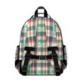thumbnail image 3 of Multi Color Checkerboard Checkered Pattern Backpack for School,Cute School Bag,Schoolbag with Adjustable Shoulder Straps & Padded Back,15.25"x11.5"x5.25", 3 of 5