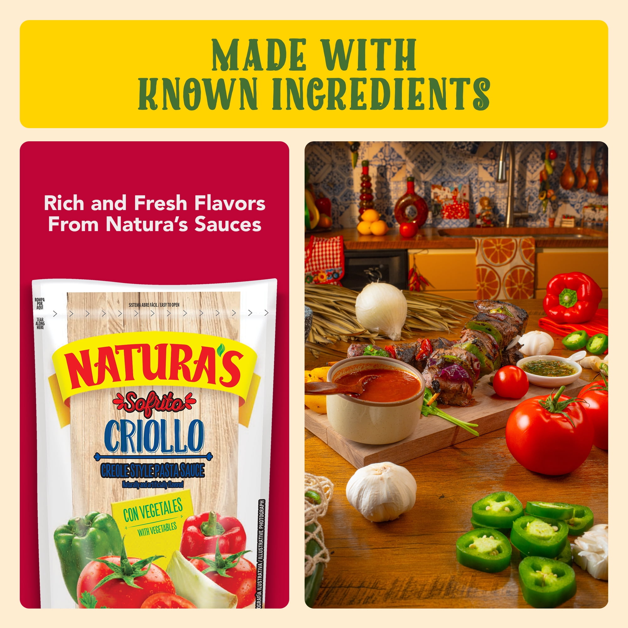 Natura's Sofrito Criollo Sauce, 7.1 oz (12 Pack)