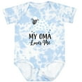 thumbnail image 3 of Inktastic My Oma Loves Me Baby Lamb Boys or Girls Baby Bodysuit, 3 of 5