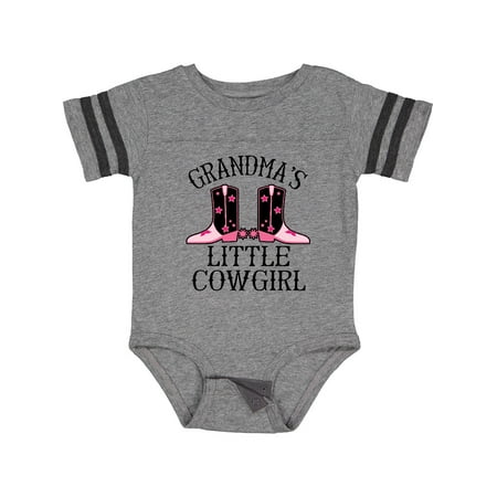 

Inktastic Grandma Little Cowgirl Baby Clothes Gift Baby Girl Bodysuit