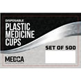 thumbnail image 1 of MEDca Gobelets à Médicaments, 1 oz – Lot de 500 Gobelets Gradués en Plastique Jetables, 1 of 1