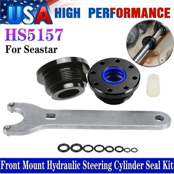 HS5157 Front Mount Hydraulic Steering Cylinder Seal Set for Seastar With Wrench