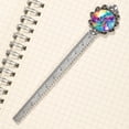 thumbnail image 3 of Tie-dye Vintage Silver Lace-Edged Bookmark: a Gift for Readers and Book Lovers - Reading Accessories, Bookmarks, Book Mark, 3 of 5