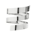 thumbnail image 2 of Pulsera abierta Yuyangstore Brazalete decorativo minimalista de moda Estilo D Plata, 2 of 8