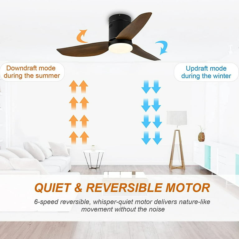 Dfito Simple Deluxe 40 Inch Ceiling Fan