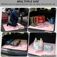 thumbnail image 3 of HUISEFOR Pink Sea Turtle Car Trunk Mat 29" x 39" Scratchproof Cargo Mat Rear Trunk Liner Non-Slip Cars Accessories Universal Fit for Most Cars SUV, 3 of 7