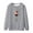 Gray, variant on WXLWZYWL Men's Christmas Sweatshirts Funny Graphic Hoodless Pullover Drawstring Loose Fashion Sweatshirts with Pocket