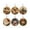 A4, variant on Christmas DIY Diamond Art Hanging Ornaments, 6-Piece Christmas Craft Kit with Sparkling Tree Pendants for Holiday Home Decor and Handmade Gifts
