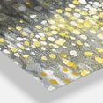 thumbnail image 3 of Designart 'Glam Rain Abstract III' Modern Wall Clock, 3 of 3