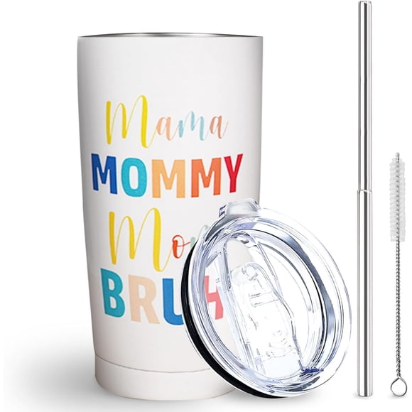 Idées Cadeaux pour Maman - Gobelet Bruh Maman Maman Maman - Cadeau d'Anniversaire Fête des Mères Noël de la Part de Fille Fils