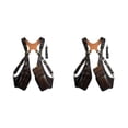 thumbnail image 1 of Wosthever Bolso de hombro duradero de PU con múltiples pechos y elegante cartera para las axilas y bolso agradable para la piel para teléfono, Marron oscuro 2Conjunto, 1 of 1