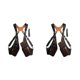 thumbnail image 1 of Toystoory Y PU hizo varios hombres bolso ajustable pecho resistente al desgarro con arnés de hombro bolso de hombro teléfono marrón oscuro Marron oscuro 2Conjunto, 1 of 1