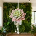thumbnail image 4 of Arrangement Réaliste de Succulentes en Jardinière Moderne pour Étagère de Bureau à Domicile Centre de Table, 4 of 4