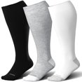 thumbnail image 1 of Calcetines de compresión LEVSOX Plus, talla 15-20 mmHg, para mujeres y hombres, 1 of 7