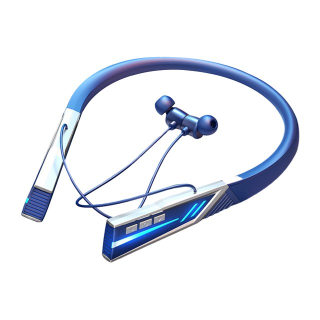 sweethay Auricular compatible con Bluetooth 800mAh Aviso de voz 15M Impermeable a prueba de sudor Control de botón estéreo Auriculares intrauditivos Type7 NO7